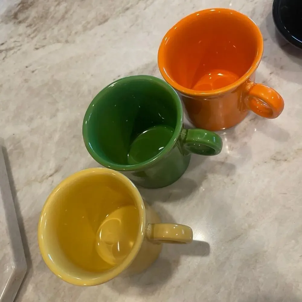 Fiesta ware retired mugs set of 3